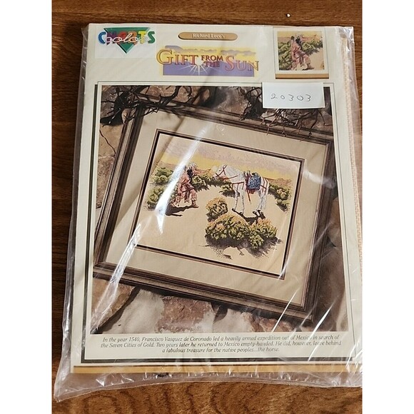 Charts Color Richard Luce's Gift From The Sun Embroidery Kit - Picture 1 of 4